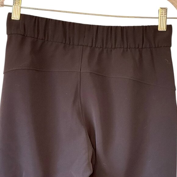 Lululemon On The Fly Pants Black Elastic Waist with Drawstring Woven 27  Size 4 - Picture 6 of 10